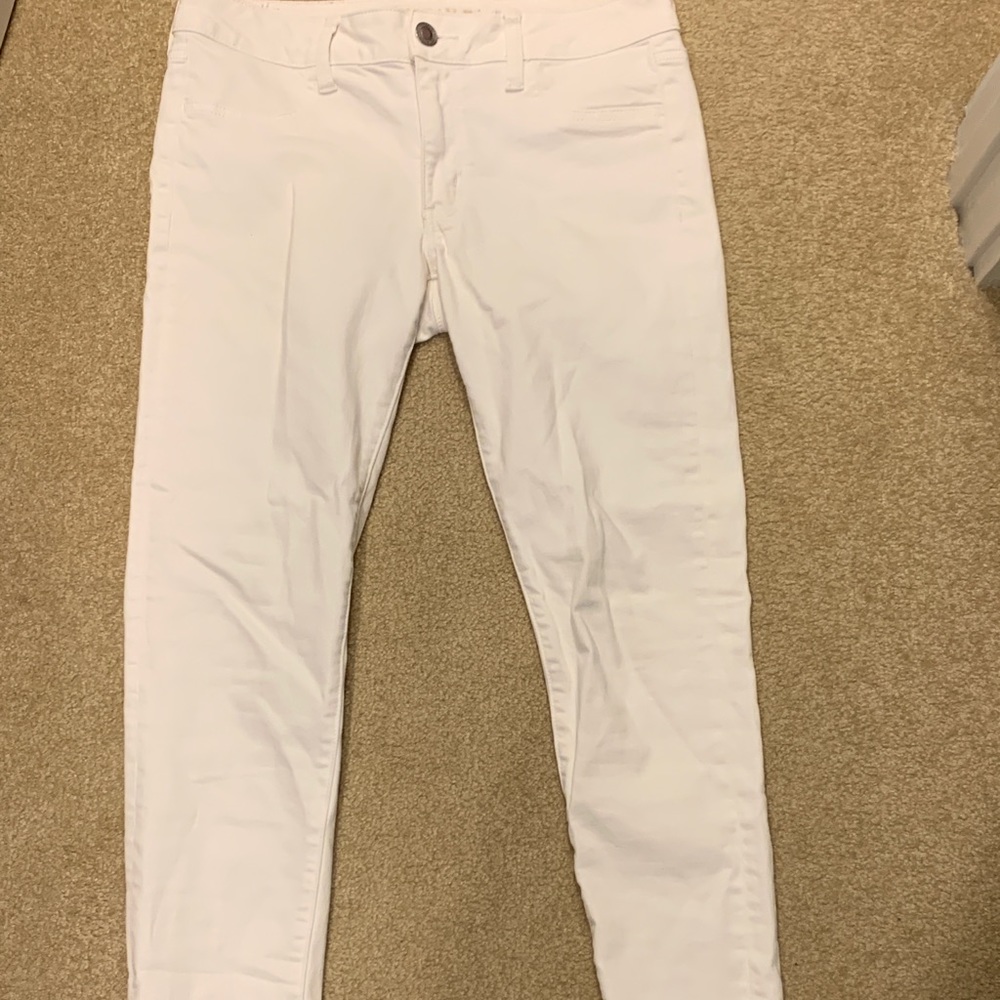American Eagle white pants